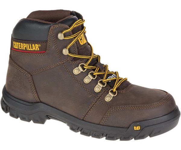 Cat® P90803-13M Men s Outline Slip Resistant Steel Toe Work Boot, Medium, Size 13 For Discount - Image 2