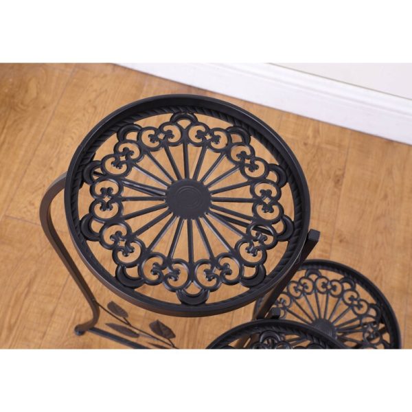 Barabra Black Plant Stand 5517RR Online Hot Sale - Image 2